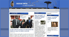 Desktop Screenshot of ogooueinfos.com